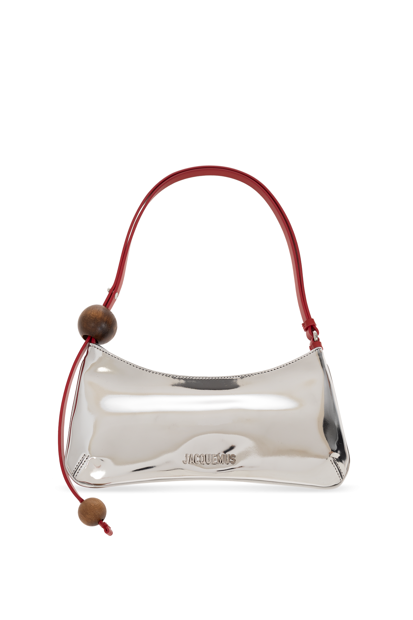 Silver 'Le Bisou Perle' shoulder bag Jacquemus - Penelope